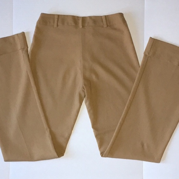 Retro circa 2000 tan slacks w lace up detail on the side- Sz 1 - Picture 9 of 11